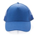 Cappelli con visiera personalizzati color blu seconda vista