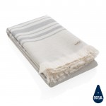Grandi asciugamani con logo color grigio