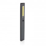 Luce da lavoro tascabile con magnete in abs riciclato con COB e LED color grigio seconda vista