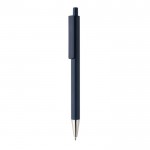 Penna moderna in alluminio riciclato con inchiostro blu Dokumental® color blu