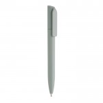 Mini penna ecologica con meccanismo twist e inchiostro blu Dokumental® color verde