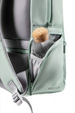 Zaino antitaccheggio con protezione RFID e tasca per pc da 16” in rPET color verde vista 18