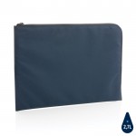 Custodia per laptop con zip da personalizzare color blu mare