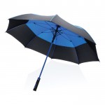 Ombrello anti tempesta a due colori color blu quinta vista