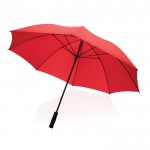 Ombrello anti tormenta da personalizzare color rosso quinta vista