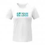 T-shirt personalizzate cool fit da 105 g/m² vista area di stampa