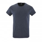 Crea t shirt personalizzate col tuo logo colore blu scuro jeansato