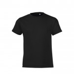 T shirt con stampa personalizzata colore nero