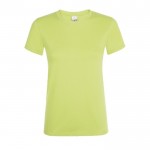 T shirt donna con logo da 150 g/m² colore verde chiaro 