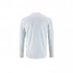 Maglietta a maniche lunghe uomo in cotone 190g/m² SOL'S Imperial color bianco vista posteriore