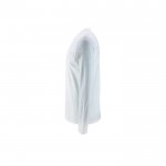 Maglietta a maniche lunghe uomo in cotone 190g/m² SOL'S Imperial color bianco vista laterale