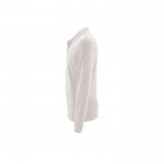 Polo da uomo in cotone pettinato 180g/m² SOL'S Perfect color bianco vista laterale
