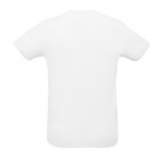 T shirt tecniche pubblicitarie colore bianco vista posteriore