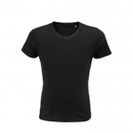Ecologiche t shirt con stampa personalizzata colore nero