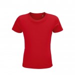 Crea t shirt pubblicitarie ecologiche colore rosso
