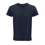 T shirt aziendali ecologiche colore blu mare