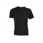 T-shirt in cotone e poliestere riciclato 170g/m² SOL'S Odyssey color nero quarta vista