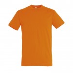 T shirt uomo personalizzate colore arancione scuro