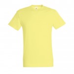 T shirt uomo personalizzate colore giallo chiaro