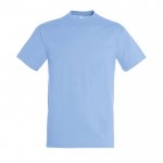 T shirt uomo personalizzate colore azzurro pastello