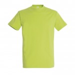 Colorate t shirt pubblicitarie con logo colore verde chiaro 