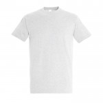 Colorate t shirt pubblicitarie con logo colore grigio chiaro jensato