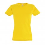 T shirt stampate online da 190 g/m² colore giallo scuro