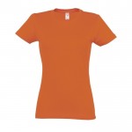 T shirt stampate online da 190 g/m² colore arancione