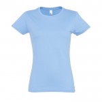 T shirt stampate online da 190 g/m² colore azzurro pastello