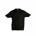 T shirt con stampa personalizzata colore nero