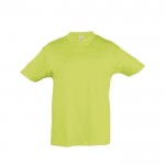 T shirt bambino personalizzate colore verde chiaro 