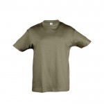 T shirt bambino personalizzate colore verde militare