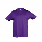 T shirt bambino personalizzate colore viola