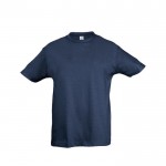 T shirt bambino personalizzate colore blu alice