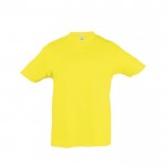 T shirt bambino personalizzate colore giallo