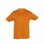 T shirt bambino personalizzate colore arancione