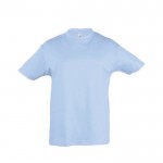 T shirt bambino personalizzate colore azzurro pastello
