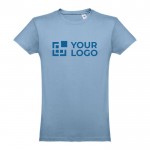Crea la tua t shirt con logo vista area di stampa