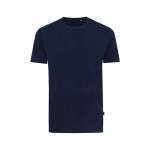 T-shirt in cotone riciclato e organico 180 g/m² Iqoniq Bryce color blu mare