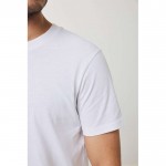 T-shirt in cotone riciclato e organico 180 g/m² Iqoniq Bryce color bianco