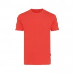 T-shirt in cotone riciclato e organico 180 g/m² Iqoniq Bryce color rosso