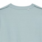 T-shirt in cotone riciclato e organico 180 g/m² Iqoniq Bryce color verde pastello terza vista