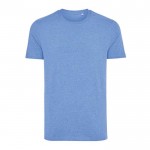 Tshirt in cotone riciclato e organico 180 g/m² Iqoniq Manuel color blu jeansato