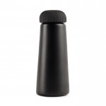 Bottiglia termica in acciaio inox riciclato a forma di cono da 450 ml color nero