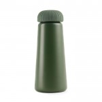 Bottiglia termica in acciaio inox riciclato a forma di cono da 450 ml color verde
