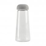 Bottiglia in rPET a forma di cono con tappo facile da aprire da 575 ml color trasparente