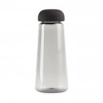 Bottiglia in rPET a forma di cono con tappo facile da aprire da 575 ml color nero