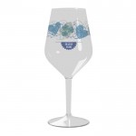 Bicchieri da vino con logo aziendale colore transparente per ristoranti