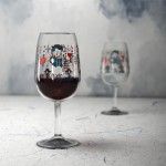 Bicchieri da vino personalizzati color transparente vista ambiente