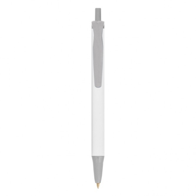 Penne a scatto personalizzate con logo color grigio